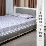 نیم ست ملحفه پنبه‌ای کد 04 عرض 90 سانت