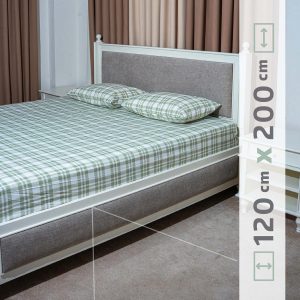 نیم ست ملحفه پنبه‌ای کد 02 عرض 120 سانت