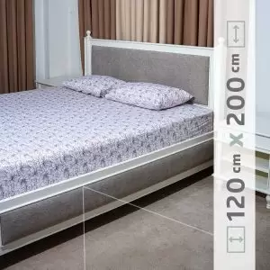 نیم ست ملحفه پنبه‌ای کد 04 عرض 120 سانت
