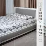 نیم ست ملحفه پنبه‌ای کد 11 عرض 120 سانت
