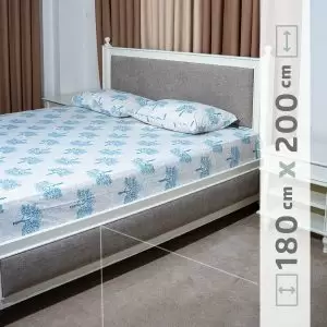 نیم ست ملحفه پنبه‌ای کد 05 عرض 180 سانت