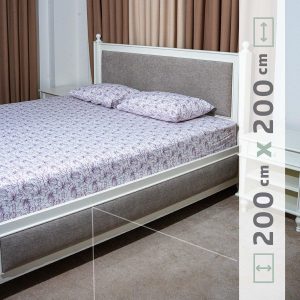 نیم ست ملحفه پنبه‌ای کد 04 عرض 200 سانت