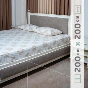 نیم ست ملحفه پنبه‌ای کد 06 عرض 200 سانت